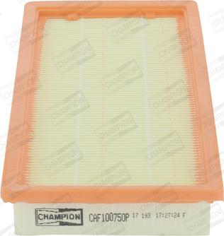 Champion CAF100750P - Filtro aria autozon.pro