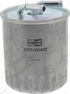 Champion CFF100442 - Filtro carburante autozon.pro