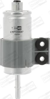 Champion CFF100587 - Filtro carburante autozon.pro