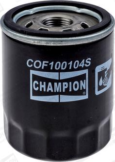 Champion COF100104S - Filtro olio autozon.pro