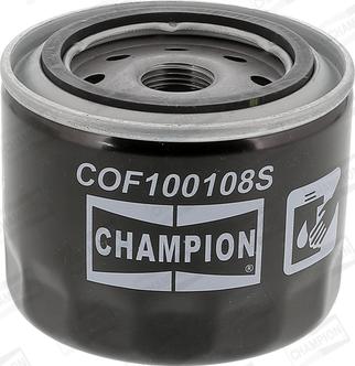 Champion COF100108S - Filtro olio autozon.pro