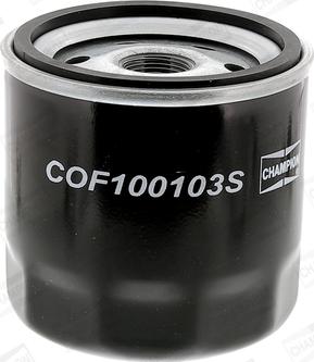 Champion COF100103S - Filtro olio autozon.pro