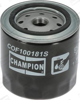 Champion COF100181S - Filtro olio autozon.pro