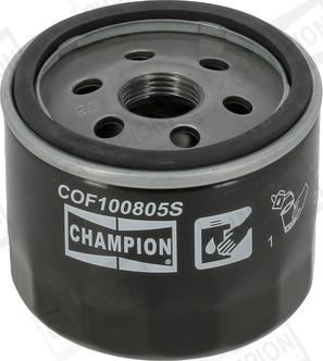 Champion COF100805S - Filtro olio autozon.pro