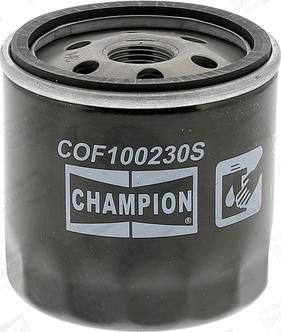 Champion COF100230S - Filtro olio autozon.pro