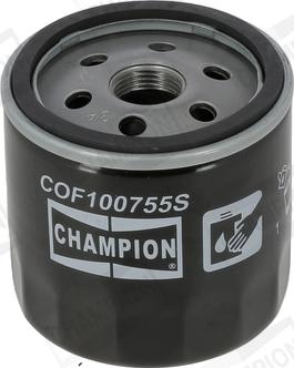 Champion COF100755S - Filtro olio autozon.pro