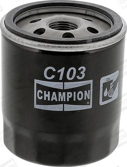 Champion COF102103S - Filtro olio autozon.pro