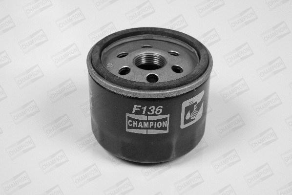 Champion F136/606 - Filtro olio autozon.pro