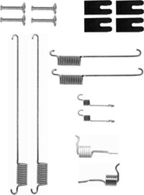 Cifam 9084 - Kit accessori, Ganasce freno autozon.pro