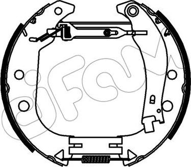 Cifam 151-456 - Kit ganasce freno autozon.pro