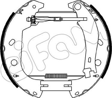 Cifam 151-426 - Kit ganasce freno autozon.pro