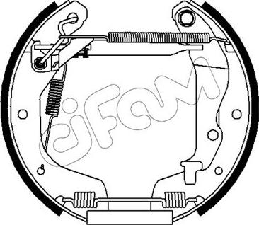 Cifam 151-478 - Kit ganasce freno autozon.pro