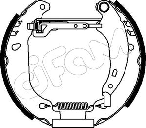 Cifam 151-098 - Kit ganasce freno autozon.pro