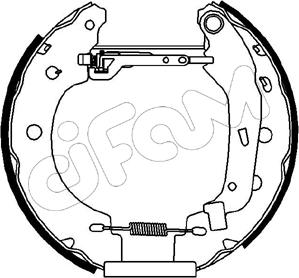 Cifam 151-097 - Kit ganasce freno autozon.pro