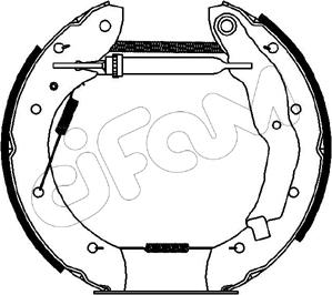 Cifam 151-067 - Kit ganasce freno autozon.pro