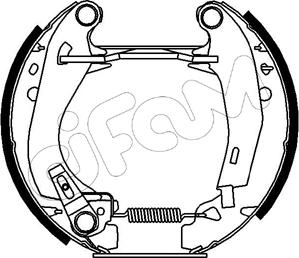 Cifam 151-009 - Kit ganasce freno autozon.pro