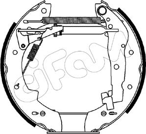 Cifam 151-088 - Kit ganasce freno autozon.pro