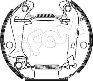 Cifam 151-043 - Kit ganasce freno autozon.pro