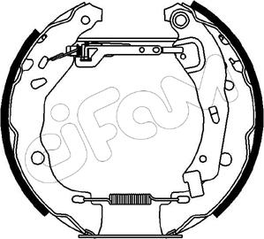 Cifam 151-155 - Kit ganasce freno autozon.pro