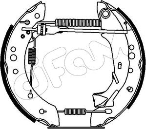 Cifam 151-164 - Kit ganasce freno autozon.pro