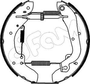 Cifam 151-101 - Kit ganasce freno autozon.pro