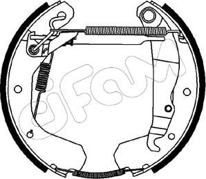 Cifam 151-119 - Kit ganasce freno autozon.pro