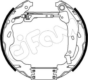 Cifam 151-184 - Kit ganasce freno autozon.pro