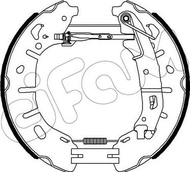 Cifam 151-354 - Kit ganasce freno autozon.pro