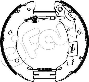 Cifam 151-321 - Kit ganasce freno autozon.pro