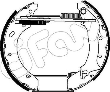 Cifam 151-248 - Kit ganasce freno autozon.pro