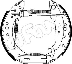 Cifam 151-214 - Kit ganasce freno autozon.pro