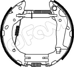 Cifam 151-215 - Kit ganasce freno autozon.pro