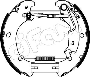 Cifam 151-220 - Kit ganasce freno autozon.pro