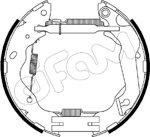 Cifam 151-212 - Kit ganasce freno autozon.pro