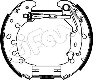 Cifam 151-225 - Kit ganasce freno autozon.pro