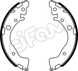 Cifam 153-493 - Kit ganasce freno autozon.pro