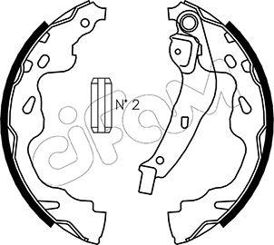 Cifam 153-438 - Kit ganasce freno autozon.pro