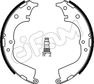 Cifam 153-428 - Kit ganasce freno autozon.pro