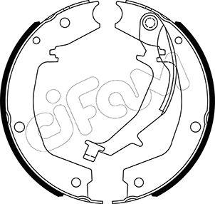 Cifam 153-585 - Kit ganasce, Freno stazionamento autozon.pro