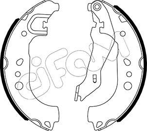 Cifam 153-537 - Kit ganasce freno autozon.pro