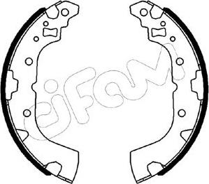 Cifam 153-602 - Kit ganasce freno autozon.pro