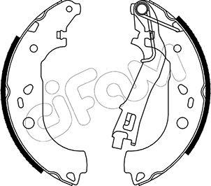 Cifam 153-099 - Kit ganasce freno autozon.pro