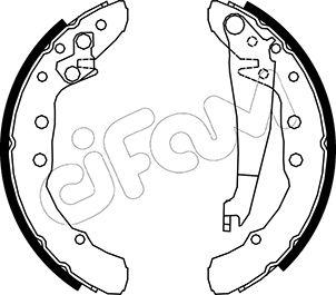 Cifam 153-009 - Kit ganasce freno autozon.pro