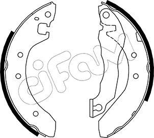 Cifam 153-005 - Kit ganasce freno autozon.pro