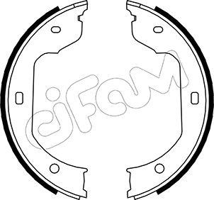 Cifam 153-019 - Kit ganasce, Freno stazionamento autozon.pro