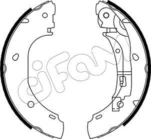 Cifam 153-082 - Kit ganasce freno autozon.pro