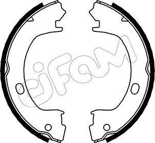 Cifam 153-031 - Kit ganasce, Freno stazionamento autozon.pro