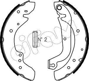 Cifam 153-071 - Kit ganasce freno autozon.pro