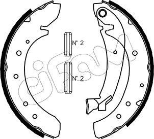 Cifam 153-073 - Kit ganasce freno autozon.pro