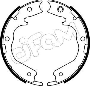 Cifam 153-195 - Kit ganasce, Freno stazionamento autozon.pro